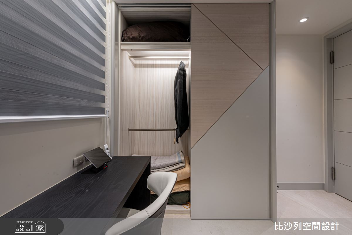 48坪新成屋(5年以下)＿現代風臥室案例圖片＿比沙列空間設計＿比沙列_04之43