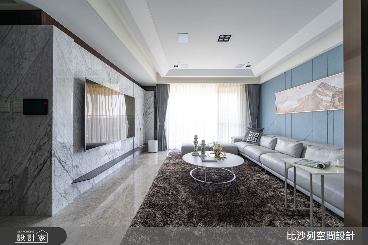 34坪新成屋(5年以下)＿奢華風客廳案例圖片＿比沙列空間設計＿比沙列_06之3