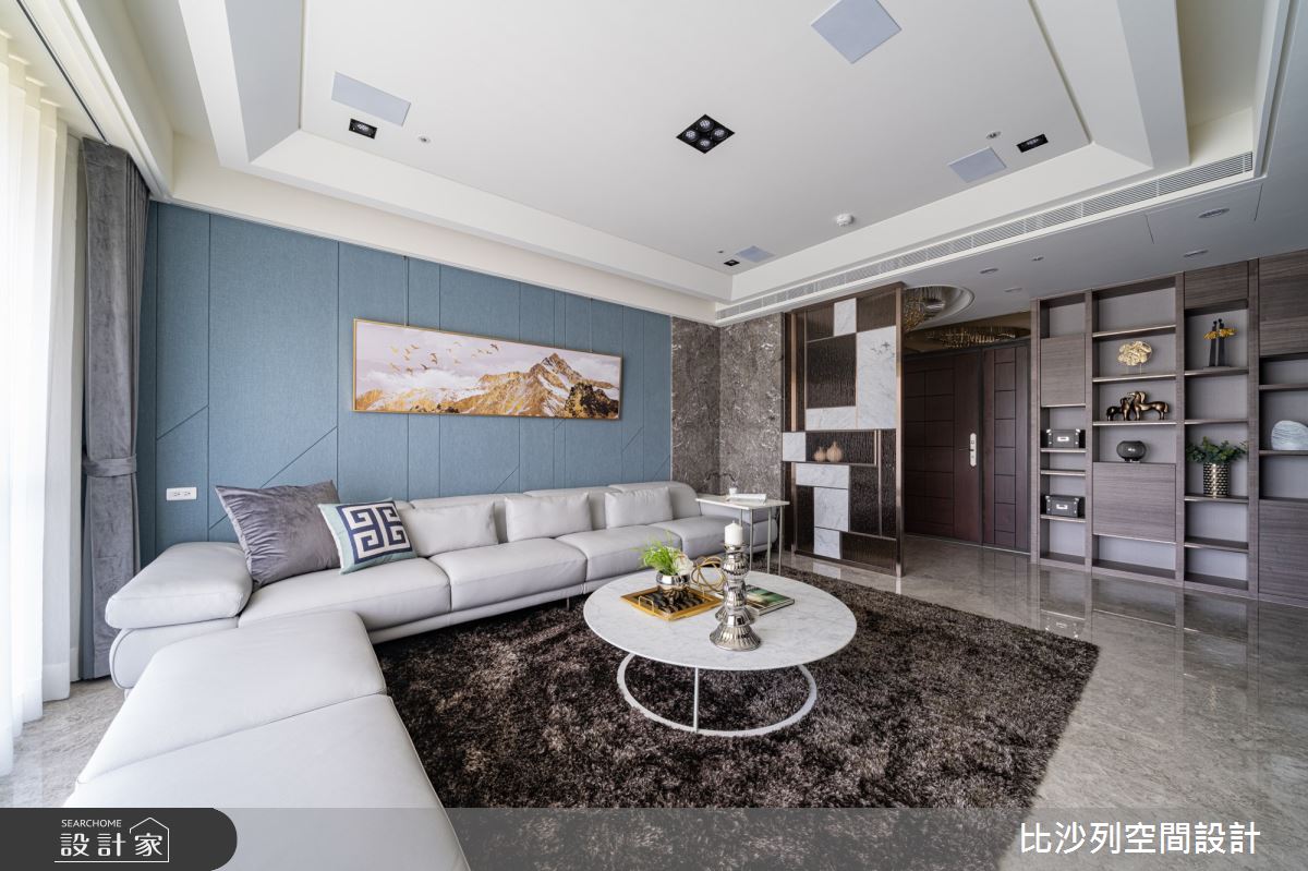 34坪新成屋(5年以下)＿奢華風客廳案例圖片＿比沙列空間設計＿比沙列_06之6