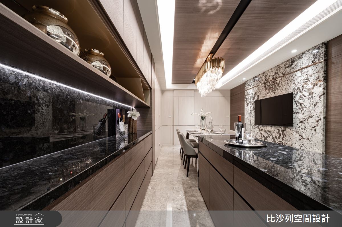 34坪新成屋(5年以下)＿奢華風餐廳案例圖片＿比沙列空間設計＿比沙列_06之11