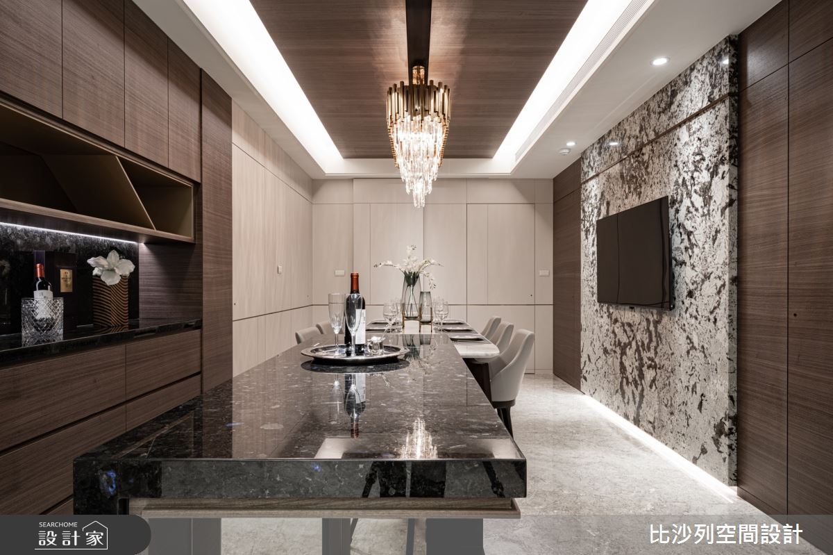 34坪新成屋(5年以下)＿奢華風餐廳案例圖片＿比沙列空間設計＿比沙列_06之12