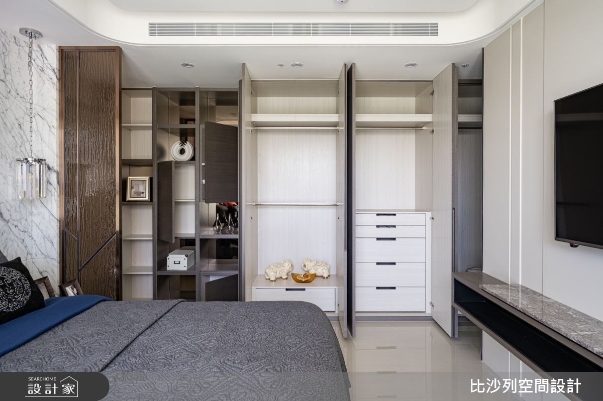 34坪新成屋(5年以下)＿奢華風臥室案例圖片＿比沙列空間設計＿比沙列_06之31