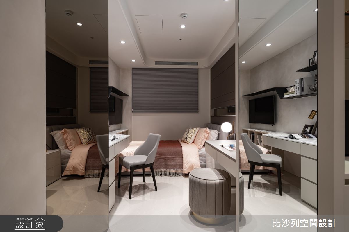 34坪新成屋(5年以下)＿奢華風臥室案例圖片＿比沙列空間設計＿比沙列_06之38