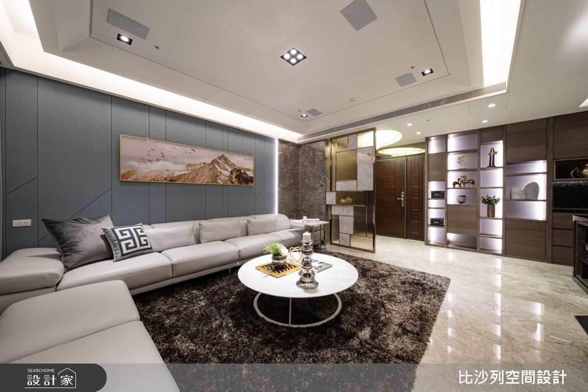 34坪新成屋(5年以下)＿奢華風客廳案例圖片＿比沙列空間設計＿比沙列_06之53