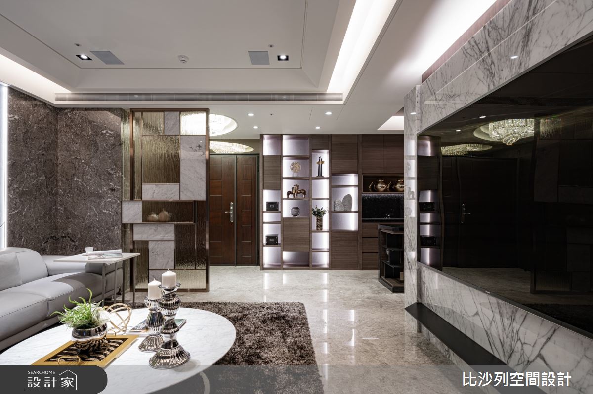34坪新成屋(5年以下)＿奢華風客廳案例圖片＿比沙列空間設計＿比沙列_06之54