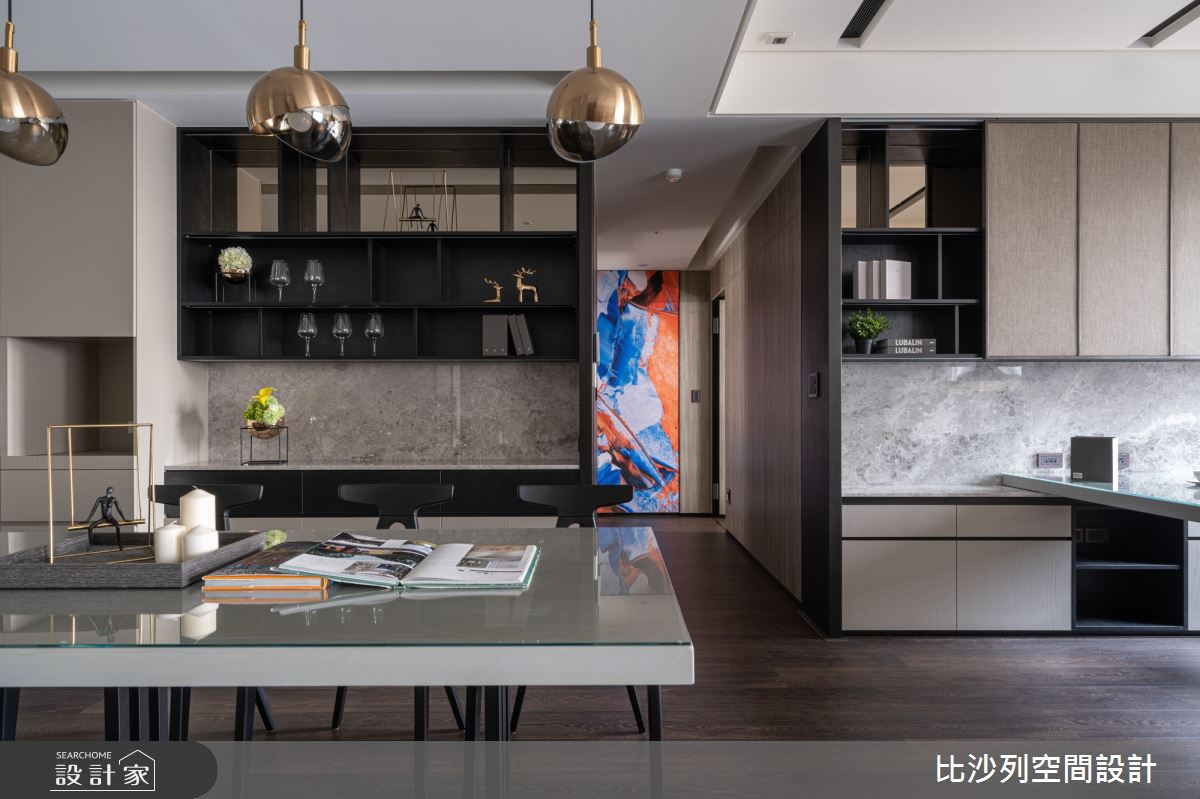 90坪新成屋(5年以下)＿現代風餐廳案例圖片＿比沙列空間設計＿比沙列_07之23