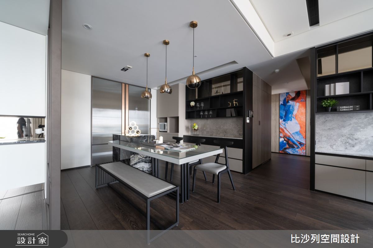 90坪新成屋(5年以下)＿現代風餐廳案例圖片＿比沙列空間設計＿比沙列_07之24
