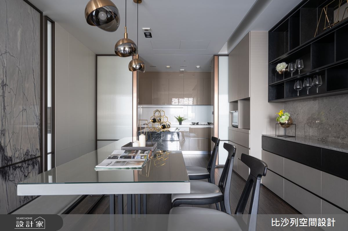 90坪新成屋(5年以下)＿現代風餐廳案例圖片＿比沙列空間設計＿比沙列_07之26