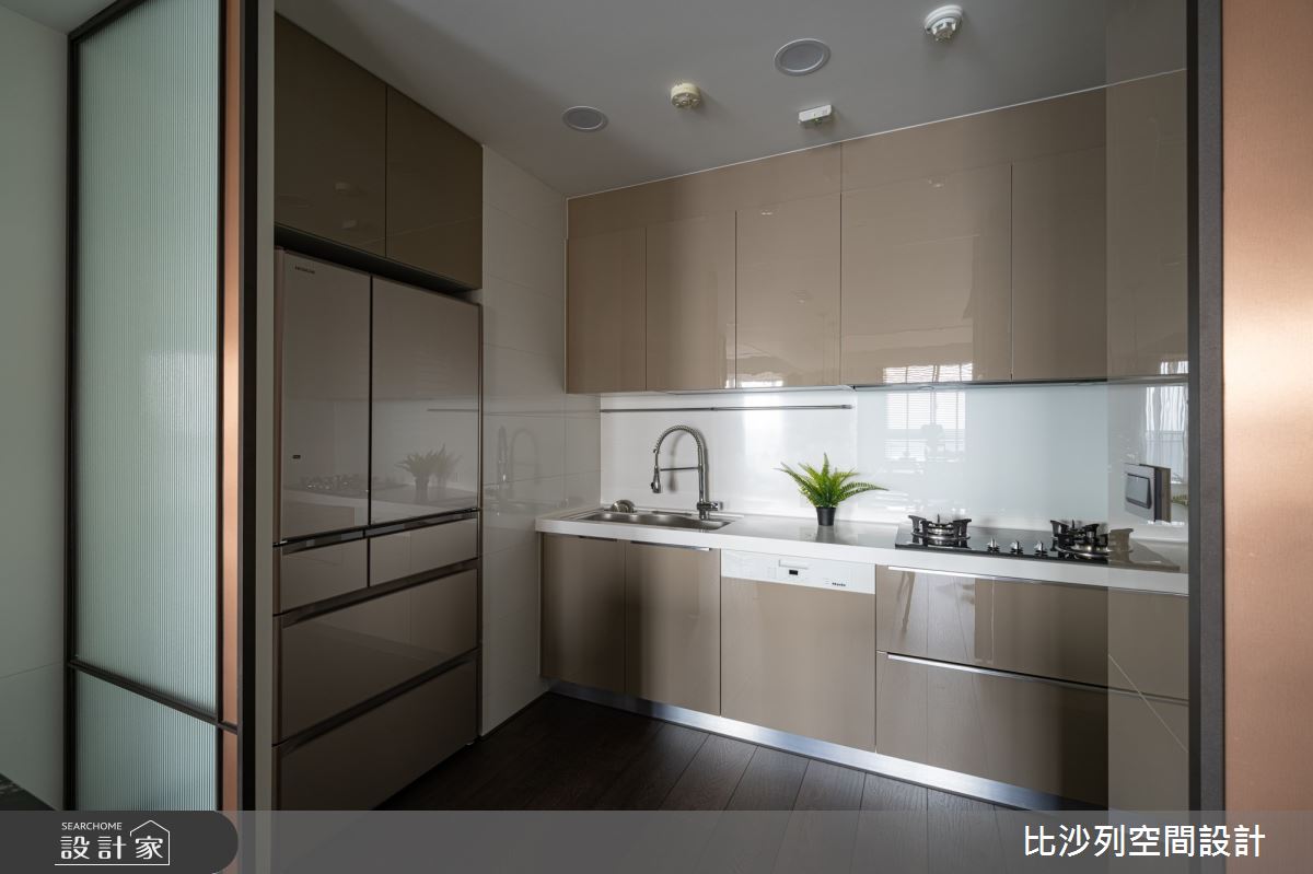 90坪新成屋(5年以下)＿現代風廚房案例圖片＿比沙列空間設計＿比沙列_07之30
