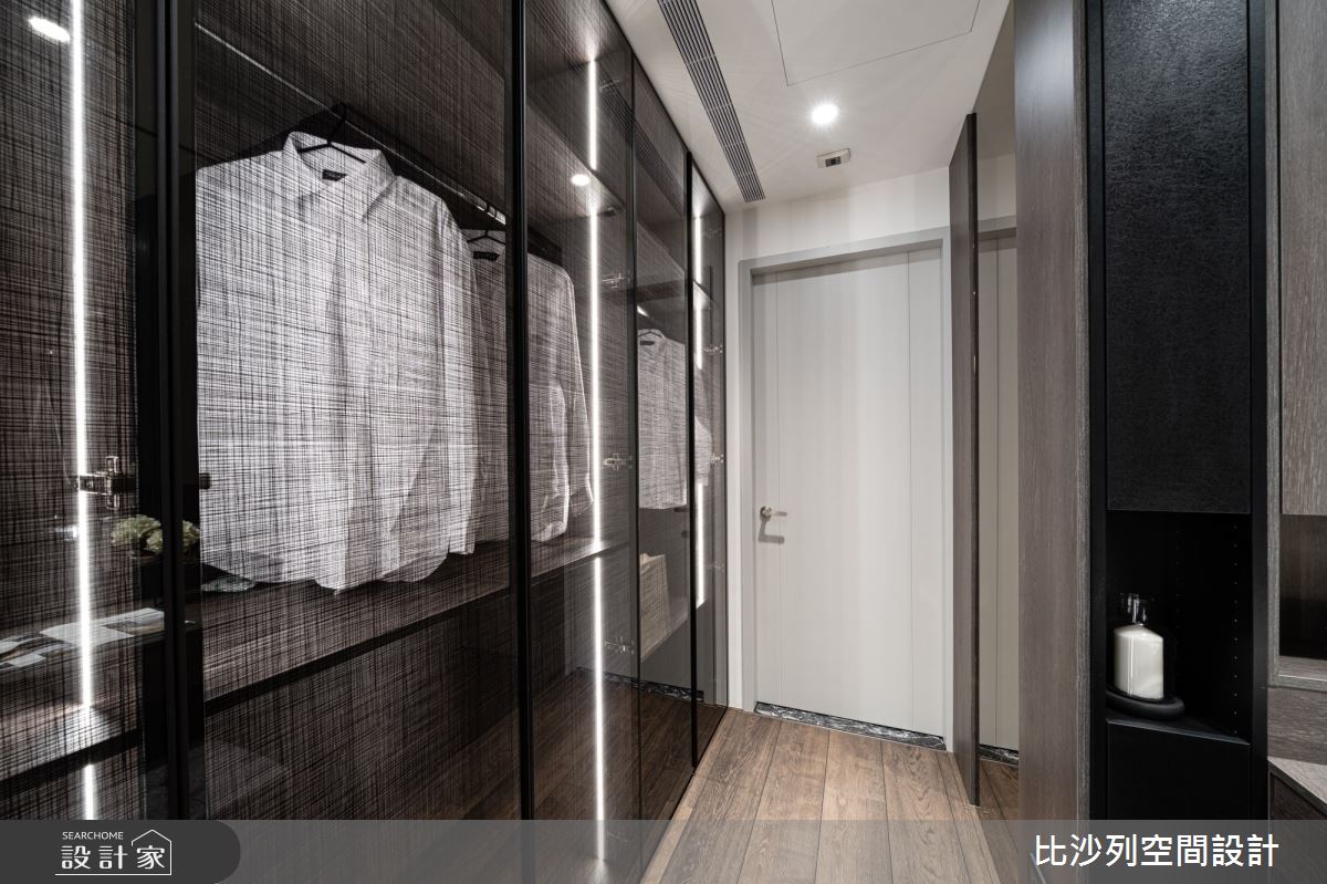 90坪新成屋(5年以下)＿現代風更衣間案例圖片＿比沙列空間設計＿比沙列_07之44