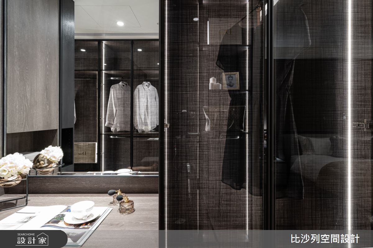 90坪新成屋(5年以下)＿現代風更衣間案例圖片＿比沙列空間設計＿比沙列_07之45
