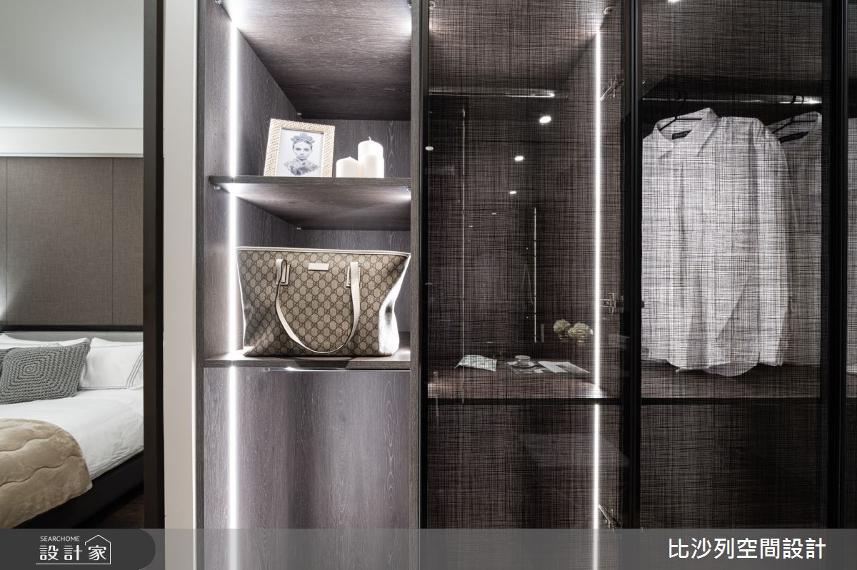 90坪新成屋(5年以下)＿現代風更衣間案例圖片＿比沙列空間設計＿比沙列_07之46