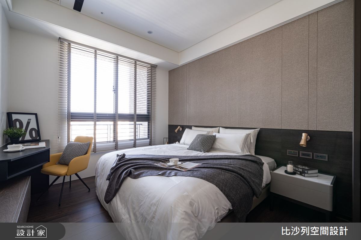 90坪新成屋(5年以下)＿現代風臥室案例圖片＿比沙列空間設計＿比沙列_07之50