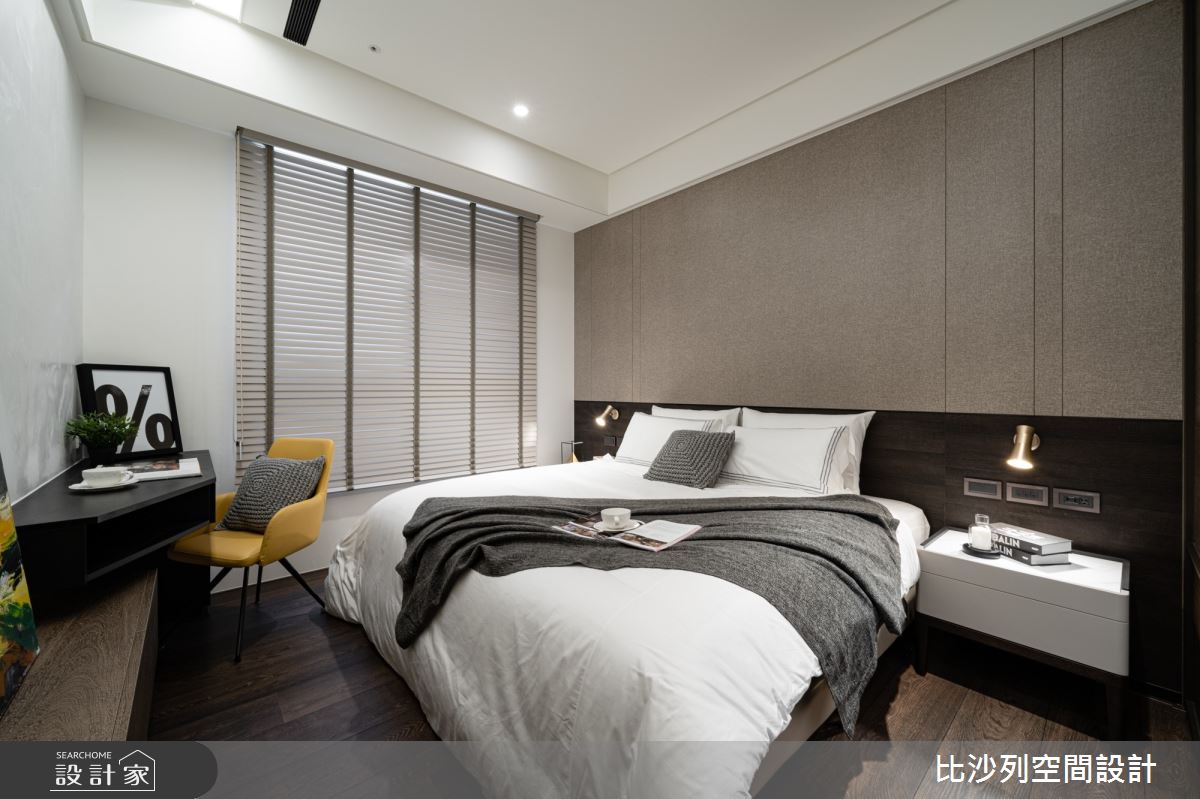 90坪新成屋(5年以下)＿現代風臥室案例圖片＿比沙列空間設計＿比沙列_07之51