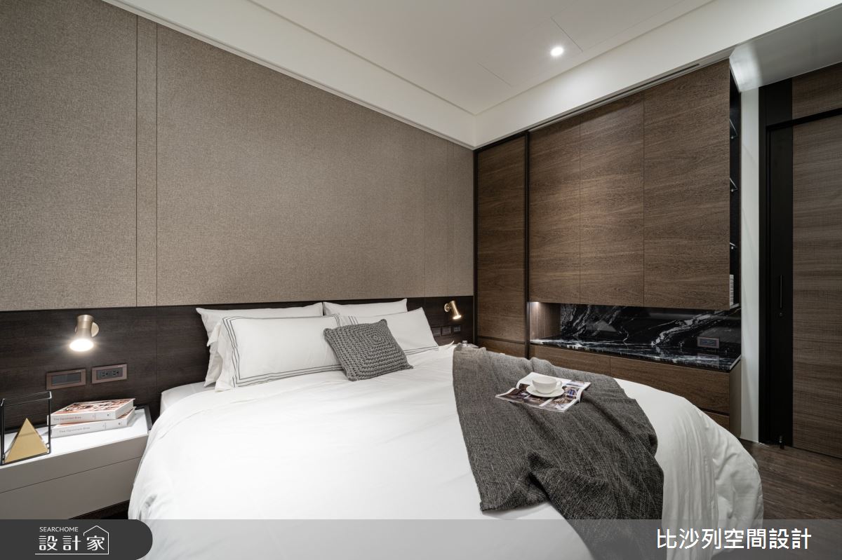 90坪新成屋(5年以下)＿現代風臥室案例圖片＿比沙列空間設計＿比沙列_07之52