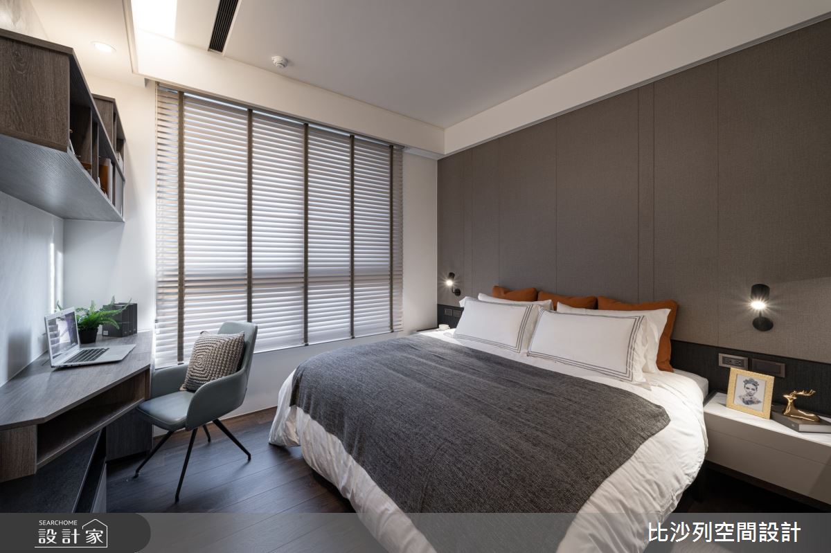90坪新成屋(5年以下)＿現代風臥室案例圖片＿比沙列空間設計＿比沙列_07之59