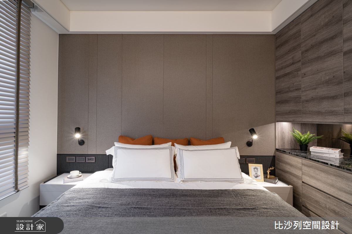 90坪新成屋(5年以下)＿現代風臥室案例圖片＿比沙列空間設計＿比沙列_07之62