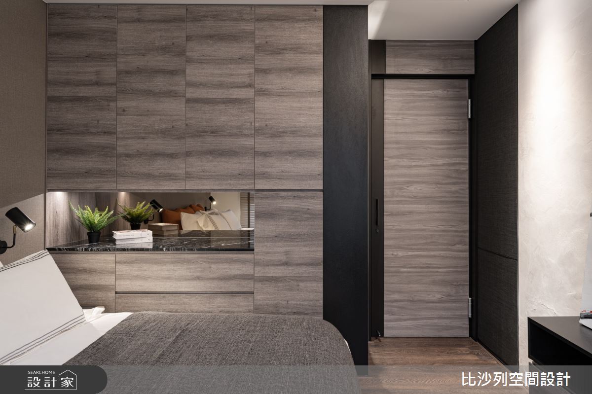 90坪新成屋(5年以下)＿現代風臥室案例圖片＿比沙列空間設計＿比沙列_07之64