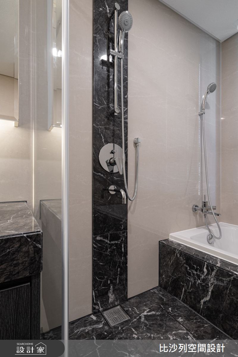 90坪新成屋(5年以下)＿現代風浴室案例圖片＿比沙列空間設計＿比沙列_07之67