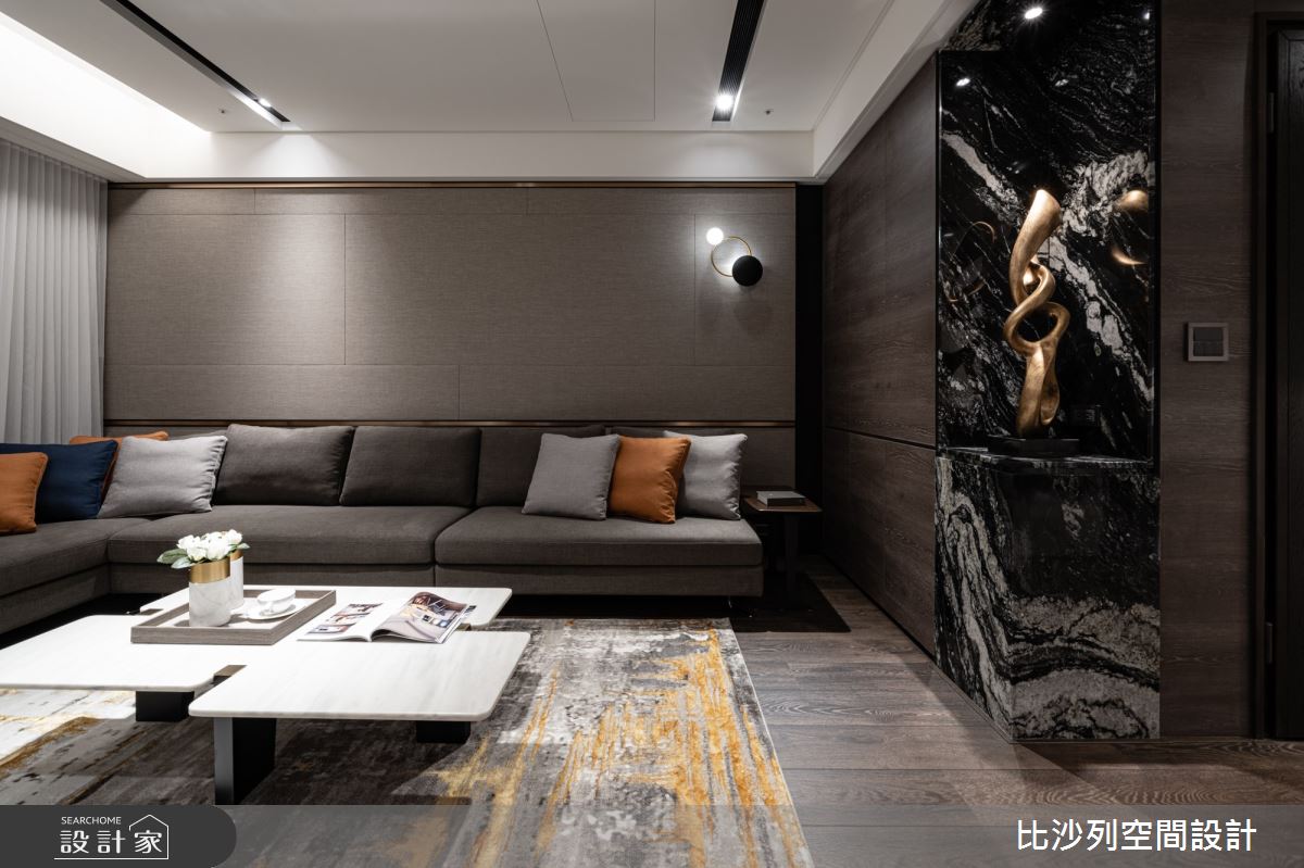 90坪新成屋(5年以下)＿現代風客廳案例圖片＿比沙列空間設計＿比沙列_07之69