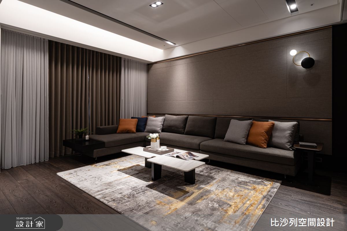 90坪新成屋(5年以下)＿現代風客廳案例圖片＿比沙列空間設計＿比沙列_07之70