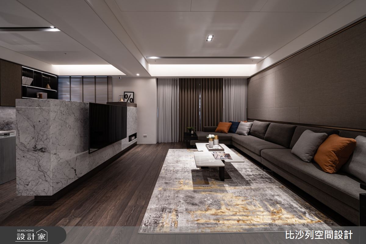 90坪新成屋(5年以下)＿現代風客廳案例圖片＿比沙列空間設計＿比沙列_07之72