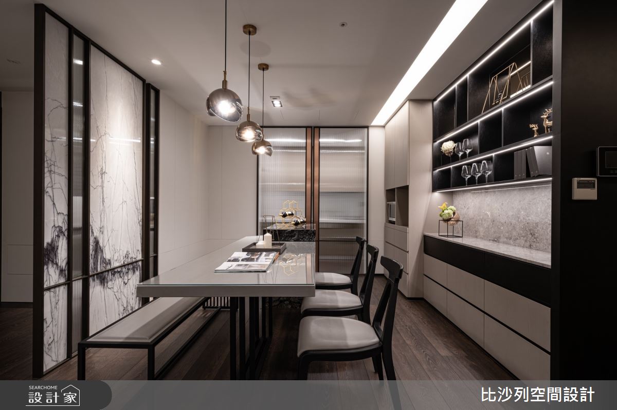90坪新成屋(5年以下)＿現代風餐廳案例圖片＿比沙列空間設計＿比沙列_07之77