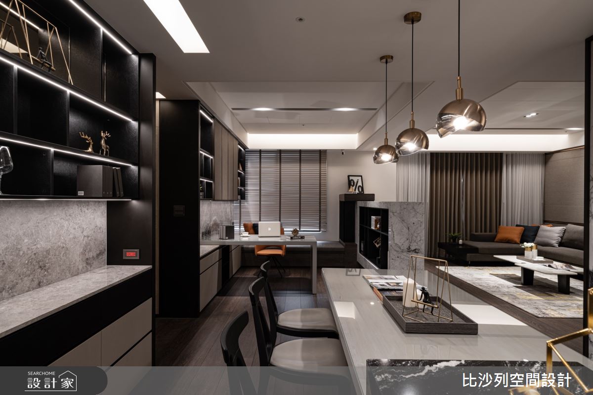 90坪新成屋(5年以下)＿現代風餐廳案例圖片＿比沙列空間設計＿比沙列_07之80