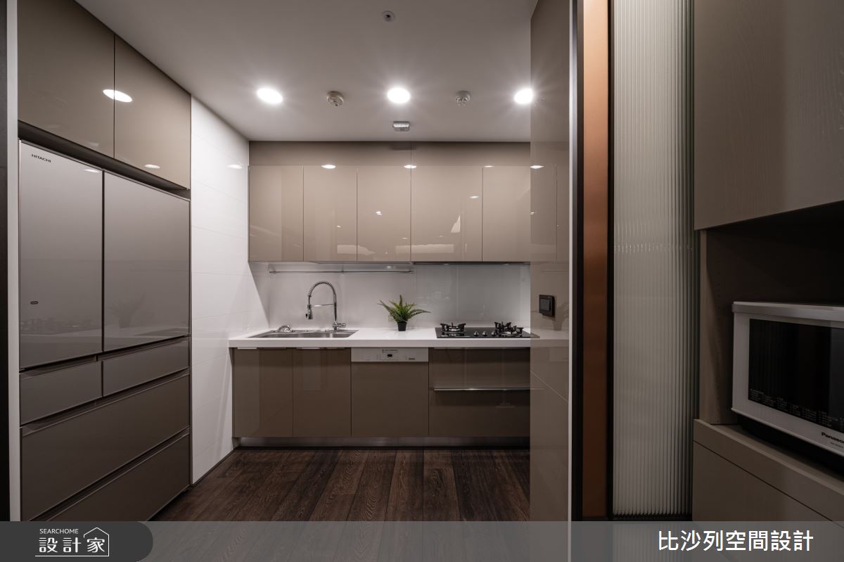 90坪新成屋(5年以下)＿現代風廚房案例圖片＿比沙列空間設計＿比沙列_07之82