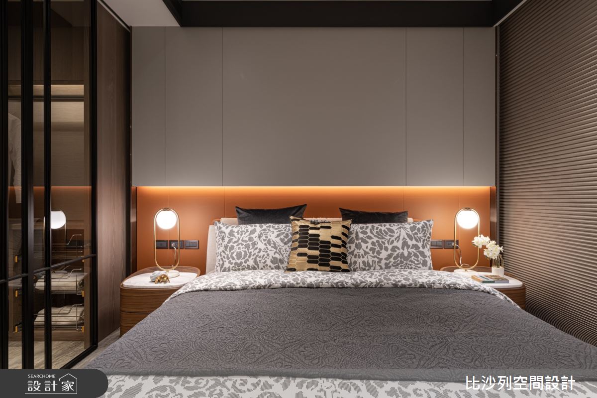 40坪新成屋(5年以下)＿現代風臥室案例圖片＿比沙列空間設計＿比沙列_08之27