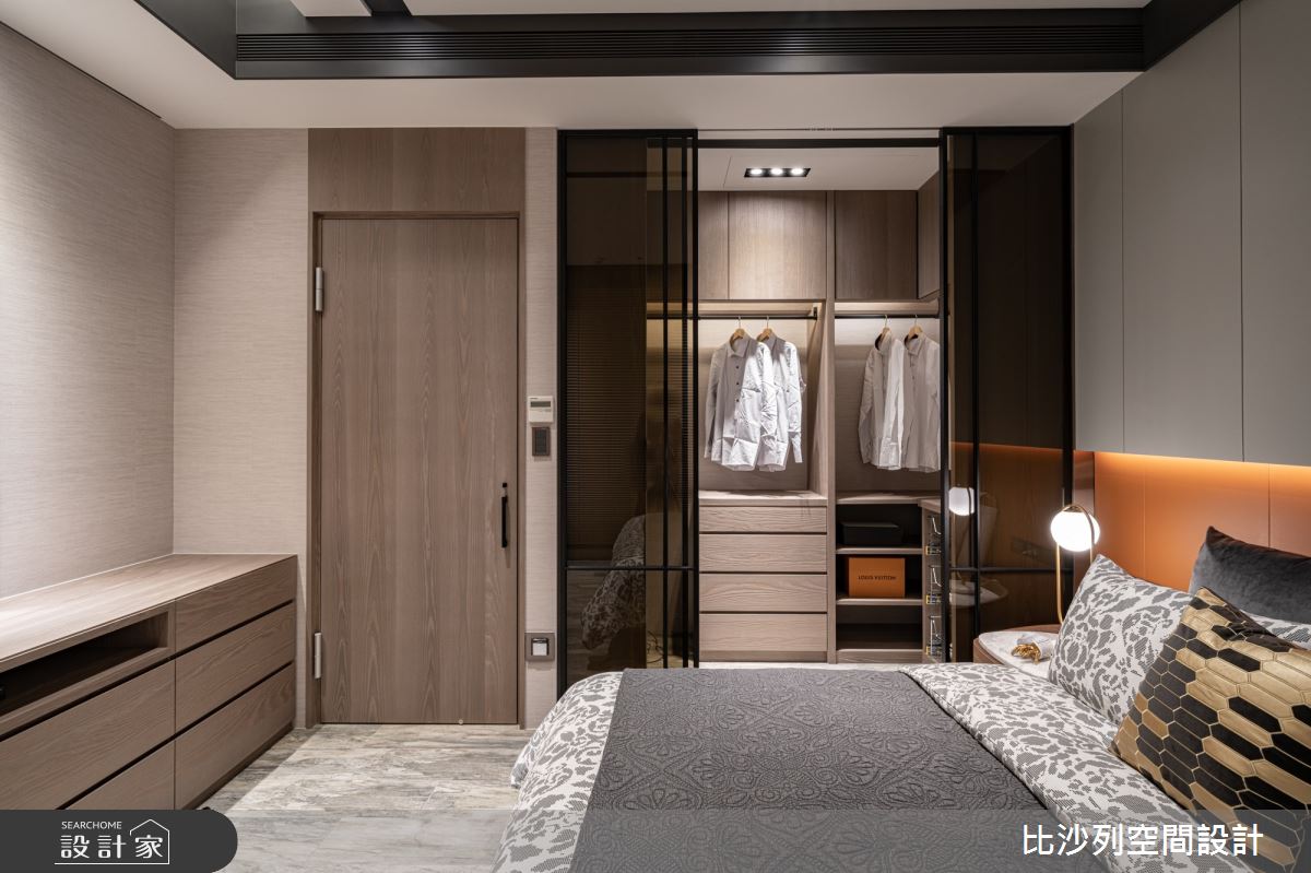 40坪新成屋(5年以下)＿現代風臥室案例圖片＿比沙列空間設計＿比沙列_08之28