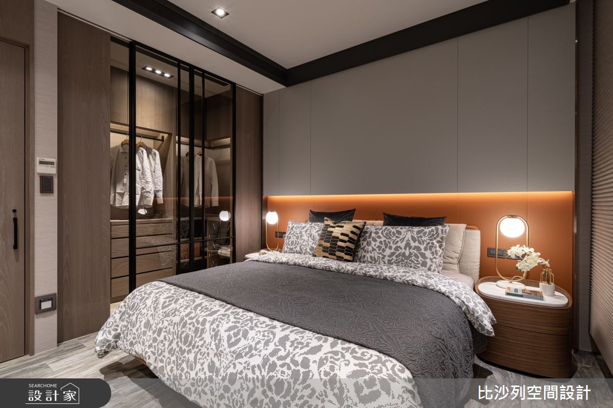 40坪新成屋(5年以下)＿現代風臥室案例圖片＿比沙列空間設計＿比沙列_08之29