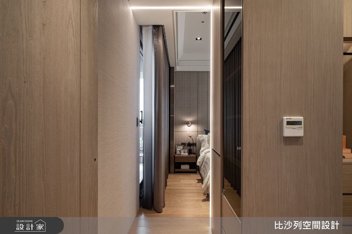 40坪新成屋(5年以下)＿現代風臥室案例圖片＿比沙列空間設計＿比沙列_08之32