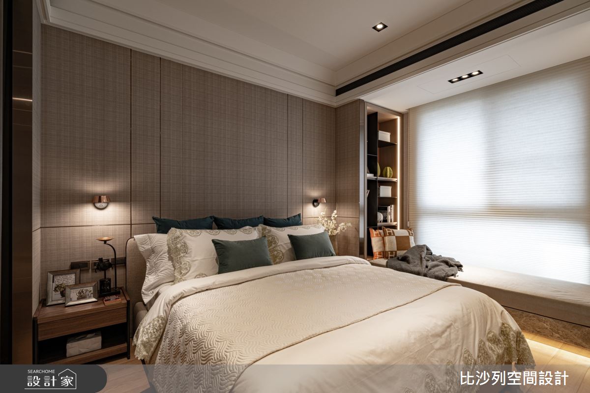 40坪新成屋(5年以下)＿現代風臥室案例圖片＿比沙列空間設計＿比沙列_08之36
