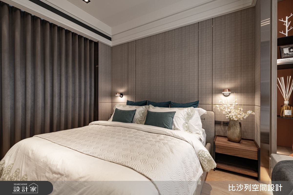40坪新成屋(5年以下)＿現代風臥室案例圖片＿比沙列空間設計＿比沙列_08之38