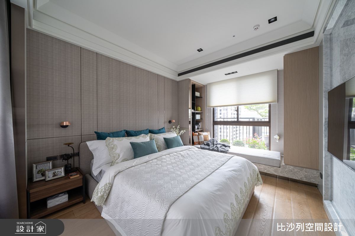 40坪新成屋(5年以下)＿現代風臥室案例圖片＿比沙列空間設計＿比沙列_08之39