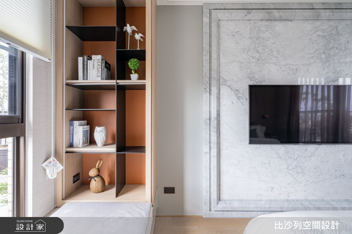40坪新成屋(5年以下)＿現代風臥室案例圖片＿比沙列空間設計＿比沙列_08之42