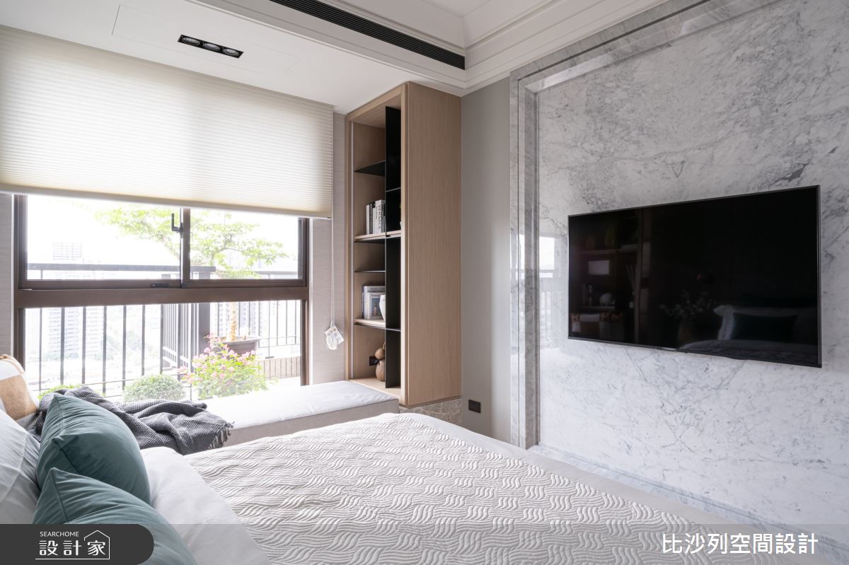 40坪新成屋(5年以下)＿現代風臥室案例圖片＿比沙列空間設計＿比沙列_08之43