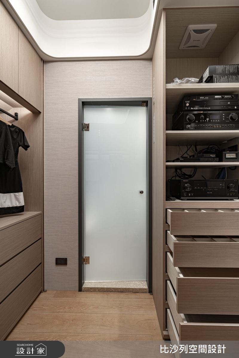 40坪新成屋(5年以下)＿現代風更衣間案例圖片＿比沙列空間設計＿比沙列_08之46
