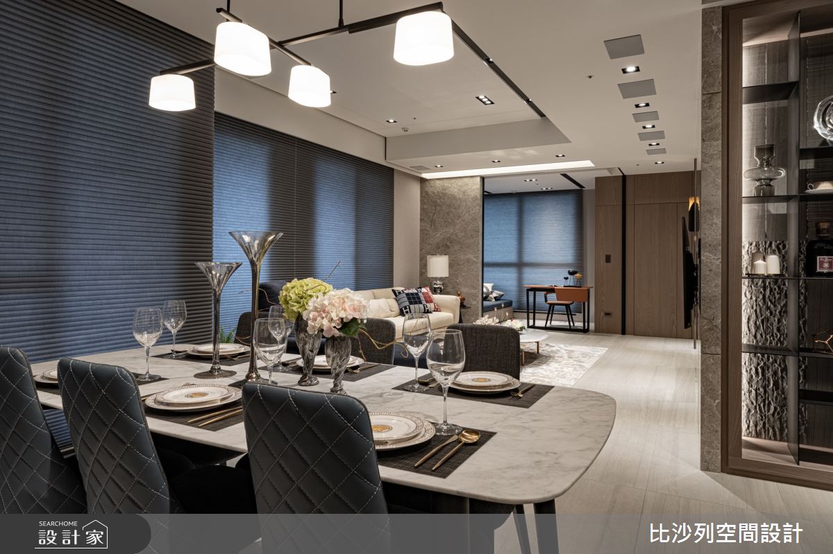 40坪新成屋(5年以下)＿現代風餐廳案例圖片＿比沙列空間設計＿比沙列_08之53