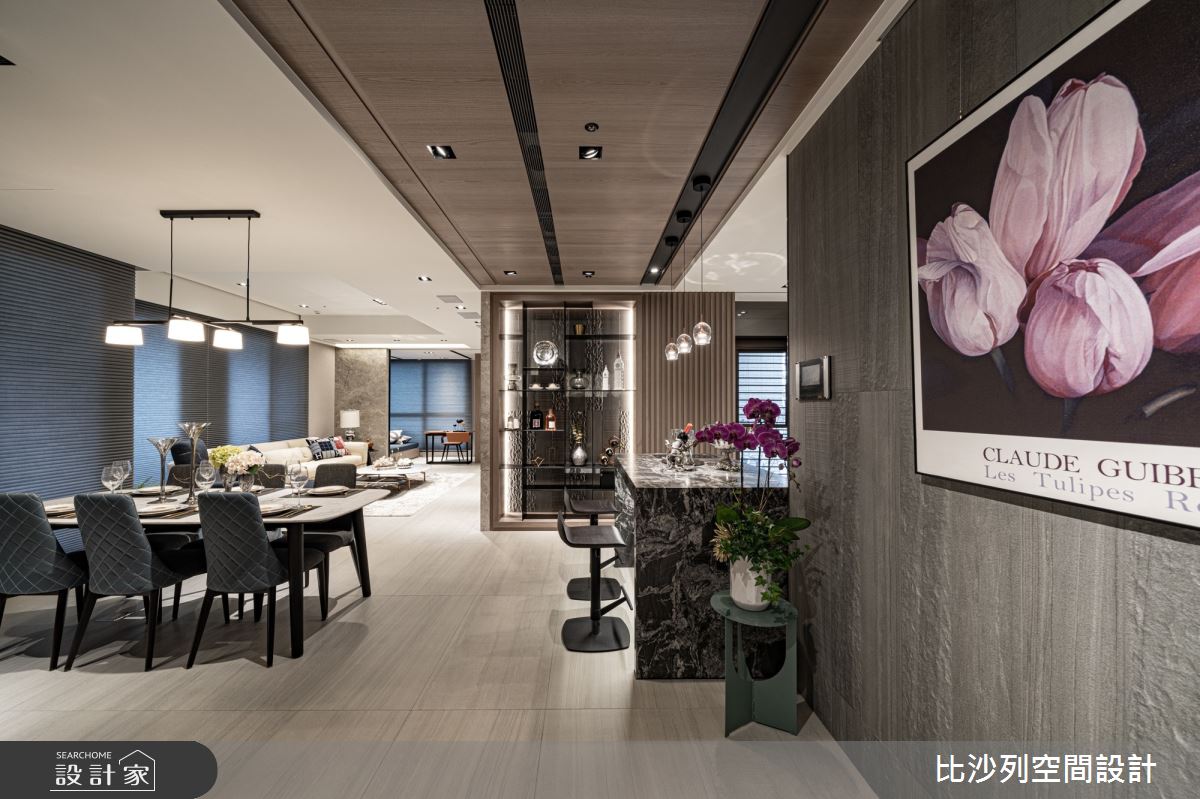40坪新成屋(5年以下)＿現代風餐廳吧檯案例圖片＿比沙列空間設計＿比沙列_08之54