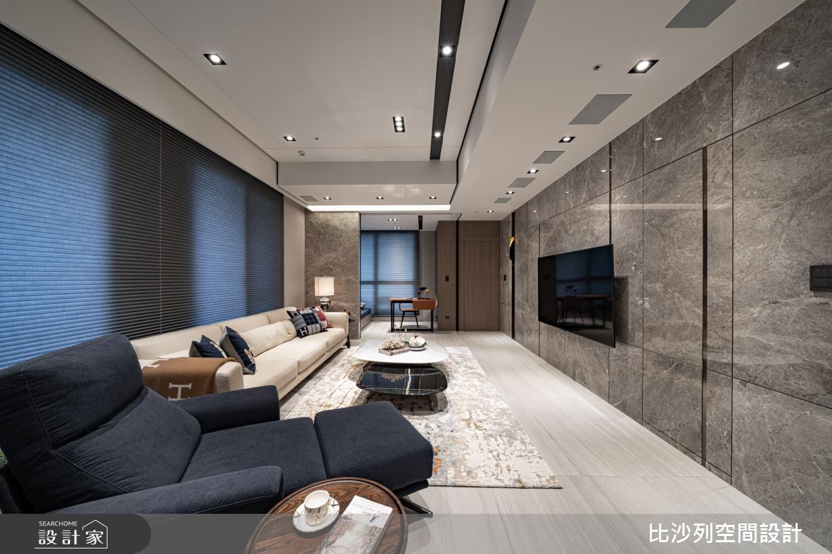 40坪新成屋(5年以下)＿現代風客廳案例圖片＿比沙列空間設計＿比沙列_08之60
