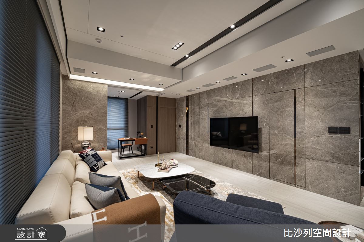 40坪新成屋(5年以下)＿現代風客廳案例圖片＿比沙列空間設計＿比沙列_08之66