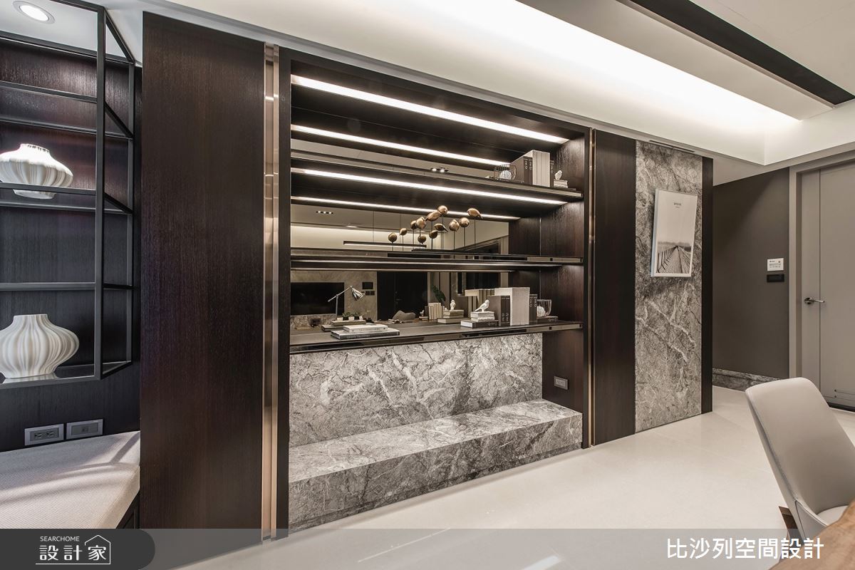 46坪新成屋(5年以下)＿現代風書房臥榻案例圖片＿比沙列空間設計＿比沙列_09之14