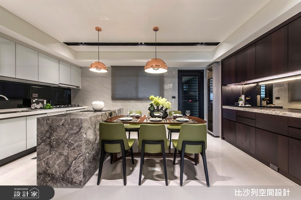 46坪新成屋(5年以下)＿現代風餐廳案例圖片＿比沙列空間設計＿比沙列_09之20