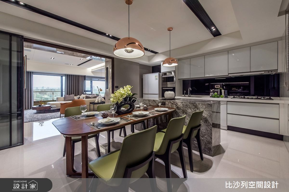 46坪新成屋(5年以下)＿現代風餐廳案例圖片＿比沙列空間設計＿比沙列_09之18