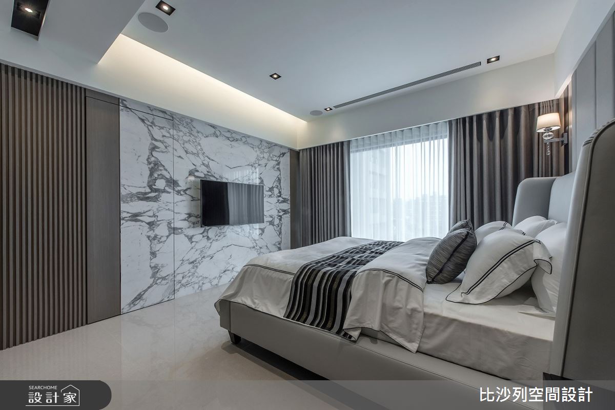 46坪新成屋(5年以下)＿現代風臥室案例圖片＿比沙列空間設計＿比沙列_09之25