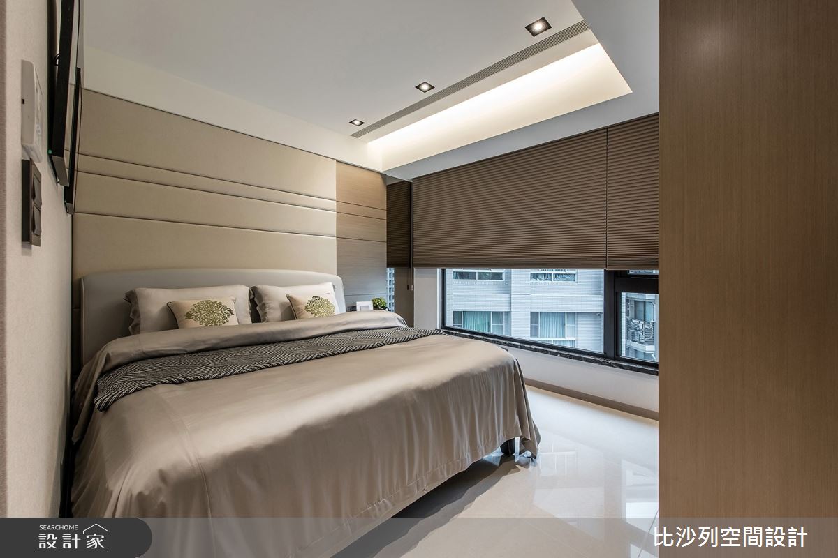 46坪新成屋(5年以下)＿現代風臥室案例圖片＿比沙列空間設計＿比沙列_09之32
