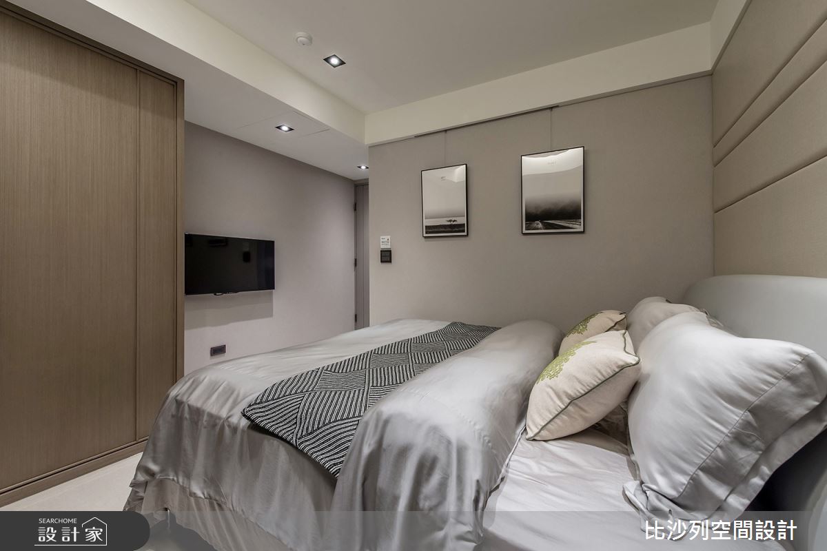 46坪新成屋(5年以下)＿現代風臥室案例圖片＿比沙列空間設計＿比沙列_09之35