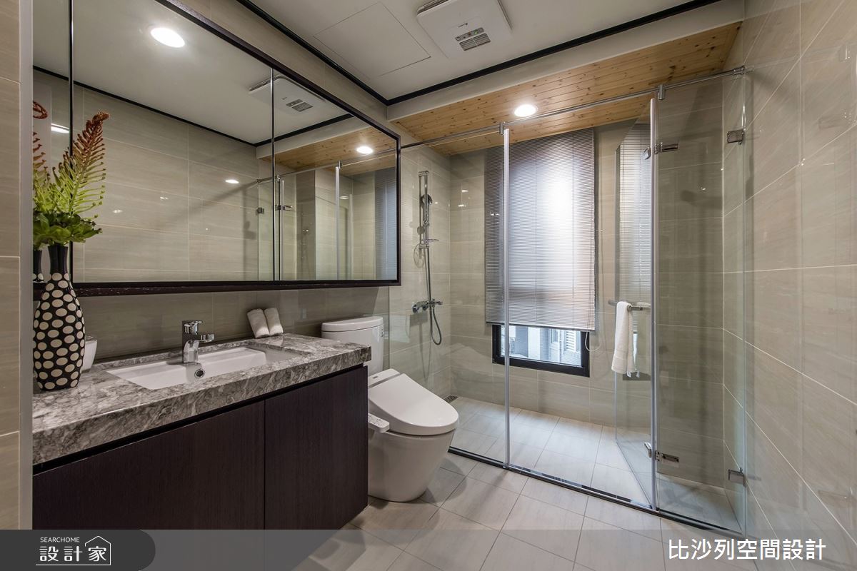 46坪新成屋(5年以下)＿現代風浴室案例圖片＿比沙列空間設計＿比沙列_09之36